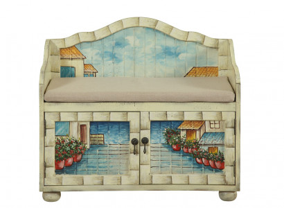 Polsterbank Sitzbank Designer Bank Sitzbank Sitzmöbel Holzbank Schuh